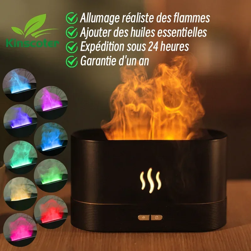 Creative simulation flame aromatherapy machine home mini intelligent essential oil tabletop silent ultrasonic flame humidifier
Creative simulation flame aromatherapy machine home mini intelligent essential oil tabletop silent ultrasonic flame humidifier