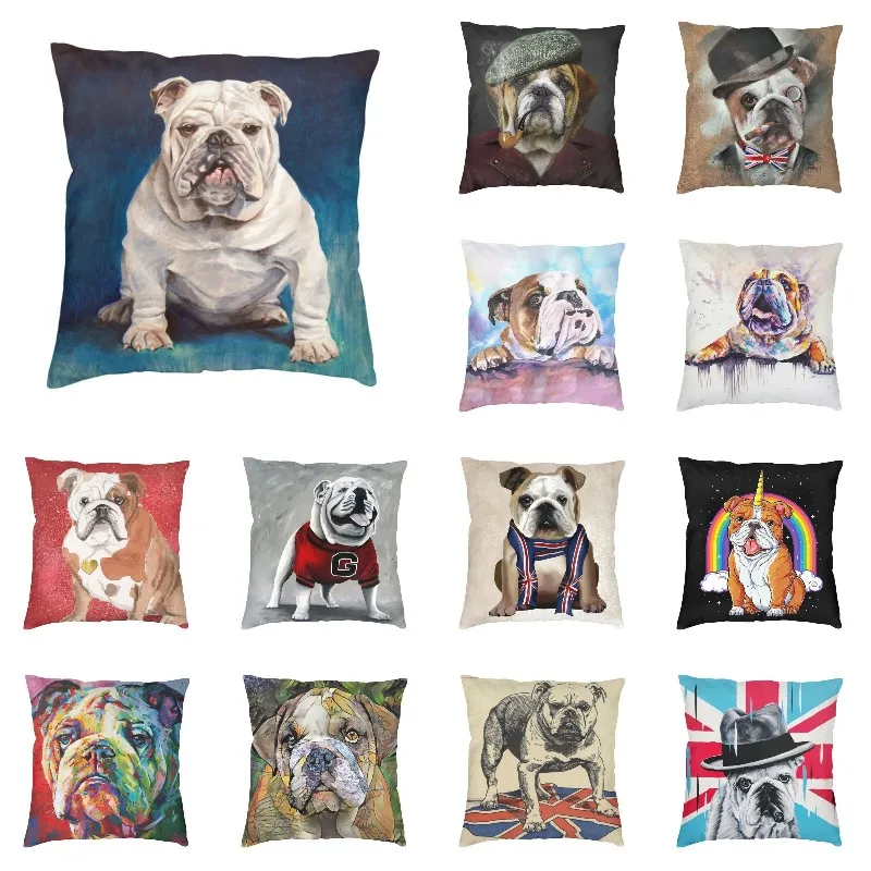 Английская собака британская искусственная Подушка Наволочка для дивана автомобильное сиденье полиэстер наволочка
Английская собака британская искусственная Подушка Наволочка для дивана автомобильное сиденье полиэстер наволочка