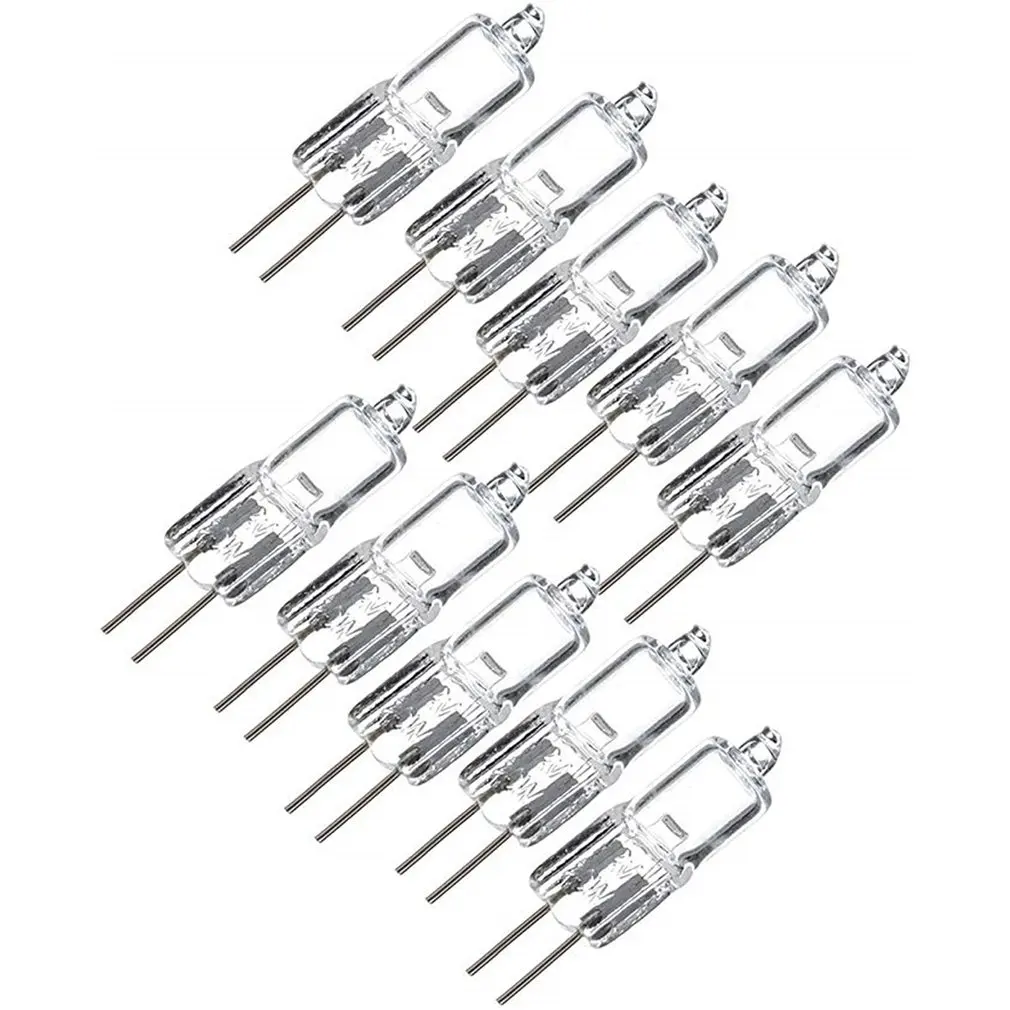 2020 New 10PCS G4 Halogen Light Bulb 20W Halogen G4 DC12V Indoor Halogen G4 Lamp Crystal Bulb Explosion-Proof Halogen Bulb
2020 New 10PCS G4 Halogen Light Bulb 20W Halogen G4 DC12V Indoor Halogen G4 Lamp Crystal Bulb Explosion-Proof Halogen Bulb
