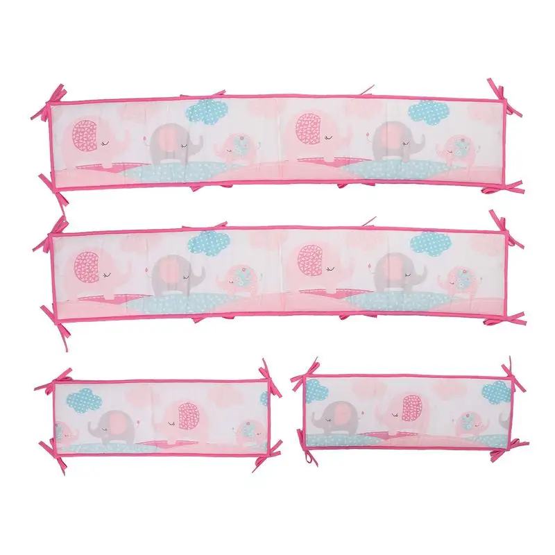 4 Pieces Baby Crib Bumpers Guard Pad Nursery Baby Bed Surrounding Head Protector Circumference Bed Protection Bumpers
4 Pieces Baby Crib Bumpers Guard Pad Nursery Baby Bed Surrounding Head Protector Circumference Bed Protection Bumpers