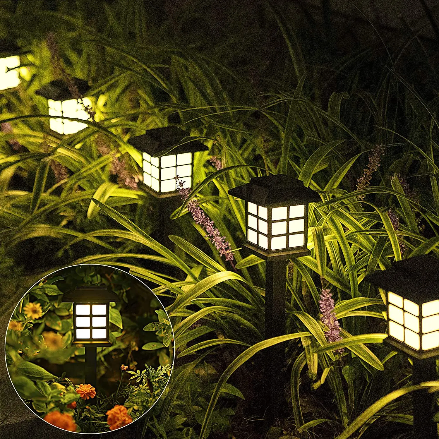 Solar Outdoor Lights New Garden Lamps Powered Waterproof Landscape Path for Yard Backyard Lawn Patio Decorative LED Lighting
Solar Outdoor Lights New Garden Lamps Powered Waterproof Landscape Path for Yard Backyard Lawn Patio Decorative LED Lighting