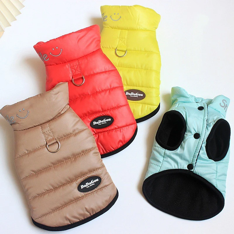 Dog Turtleneck Down Jacket Air Force Suit Puppy Winter Warm Coat Outdoor Thickening Clothes Pet Fashion Clothing Chihuahua
Dog Turtleneck Down Jacket Air Force Suit Puppy Winter Warm Coat Outdoor Thickening Clothes Pet Fashion Clothing Chihuahua