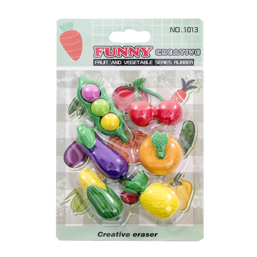 Eraser Vegetable Erasers: 4 Sets Tiny Erasers Cartoon Painting Erasers Fruit Veggie Puzzle Erasers for School Classroom Favors
Eraser Vegetable Erasers: 4 Sets Tiny Erasers Cartoon Painting Erasers Fruit Veggie Puzzle Erasers for School Classroom Favors