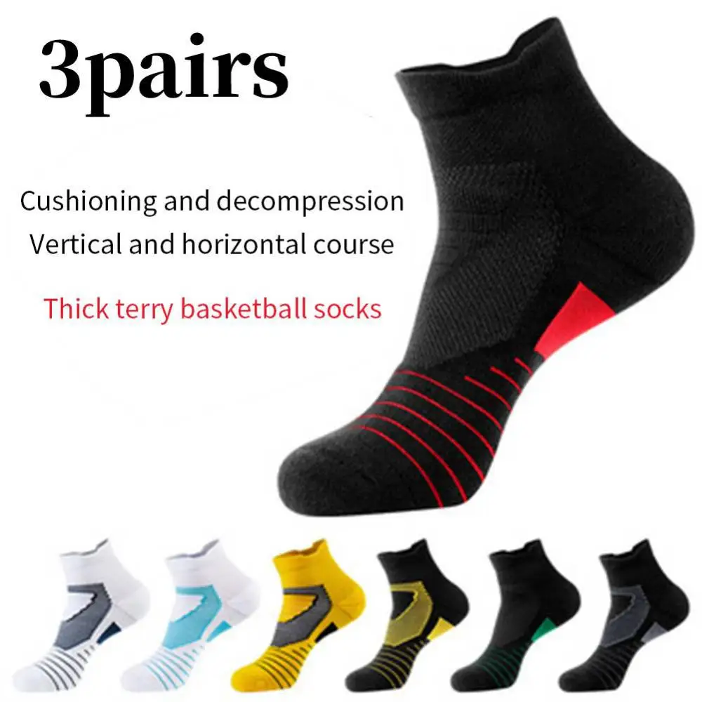 3pairs/lot Sports Men Cycling Sock Breathable Mesh Breathable Wicking Towel Bottom Bike Running Football Sport Socks Men Socks
3pairs/lot Sports Men Cycling Sock Breathable Mesh Breathable Wicking Towel Bottom Bike Running Football Sport Socks Men Socks