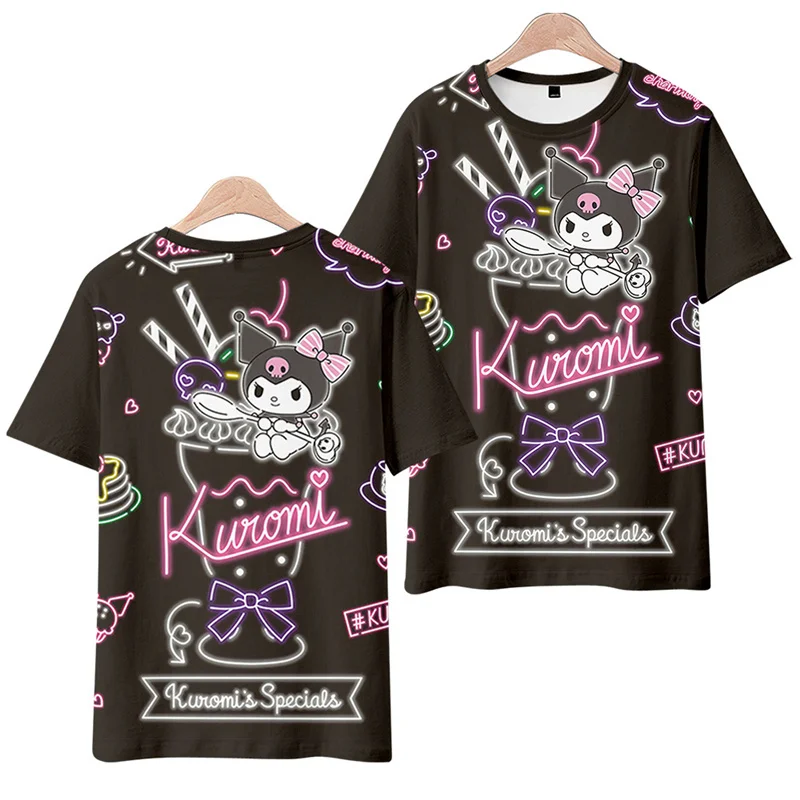 Футболка Sanrio с коротким рукавом и рисунком персонажа из аниме «Hello Kitty»
Футболка Sanrio с коротким рукавом и рисунком персонажа из аниме «Hello Kitty»