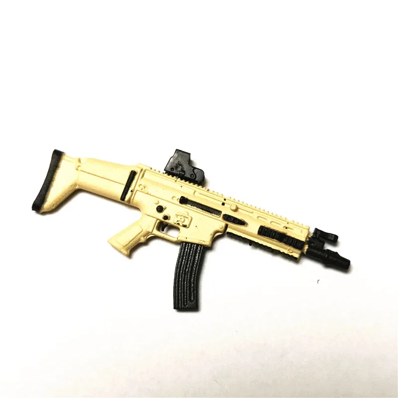 1/18 WWII Soldier Weapon Accessory SCAR Rifle Gun Model For 3.75'' Action Figure DIY Toy In Stock
1/18 WWII Soldier Weapon Accessory SCAR Rifle Gun Model For 3.75'' Action Figure DIY Toy In Stock
