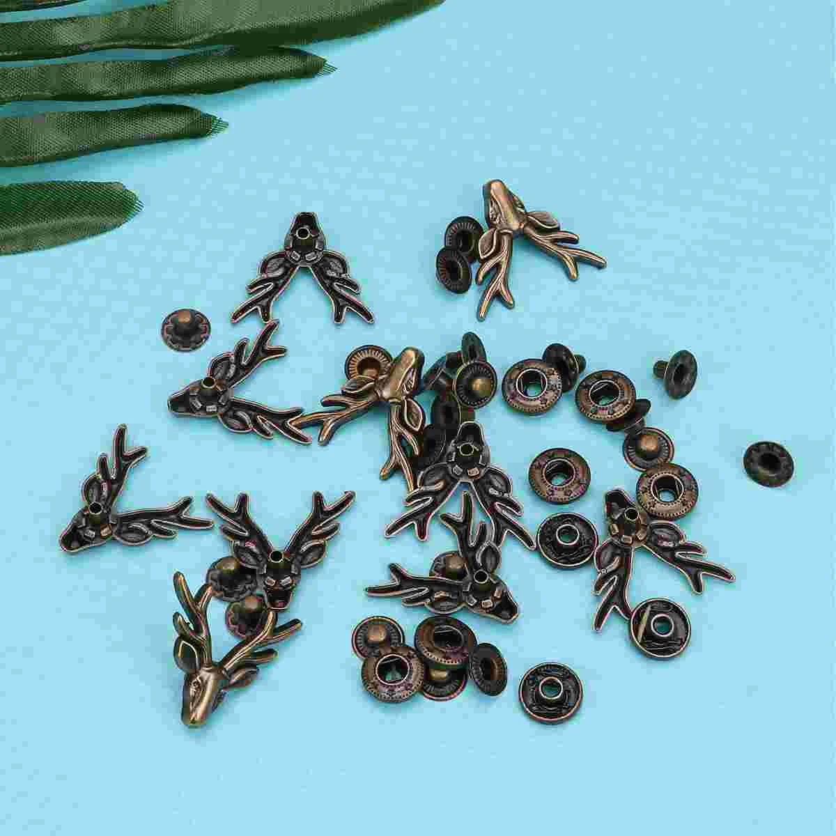 Snap Buttons Button Press Fastener Fasteners Metal Clothing Studs Sewing Deer Snaps Buckle Clasp Kit Christmas Reindeer Craft
Snap Buttons Button Press Fastener Fasteners Metal Clothing Studs Sewing Deer Snaps Buckle Clasp Kit Christmas Reindeer Craft