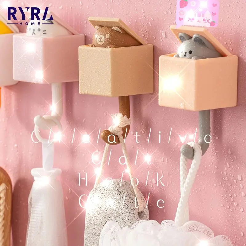 1 PCS Creative Cat Hook Cute Cartoon Animal Cat Mouse Decorative Hook Dormitory Bedroom Door Hangers Hooks Home Wall Decoration
1 PCS Creative Cat Hook Cute Cartoon Animal Cat Mouse Decorative Hook Dormitory Bedroom Door Hangers Hooks Home Wall Decoration