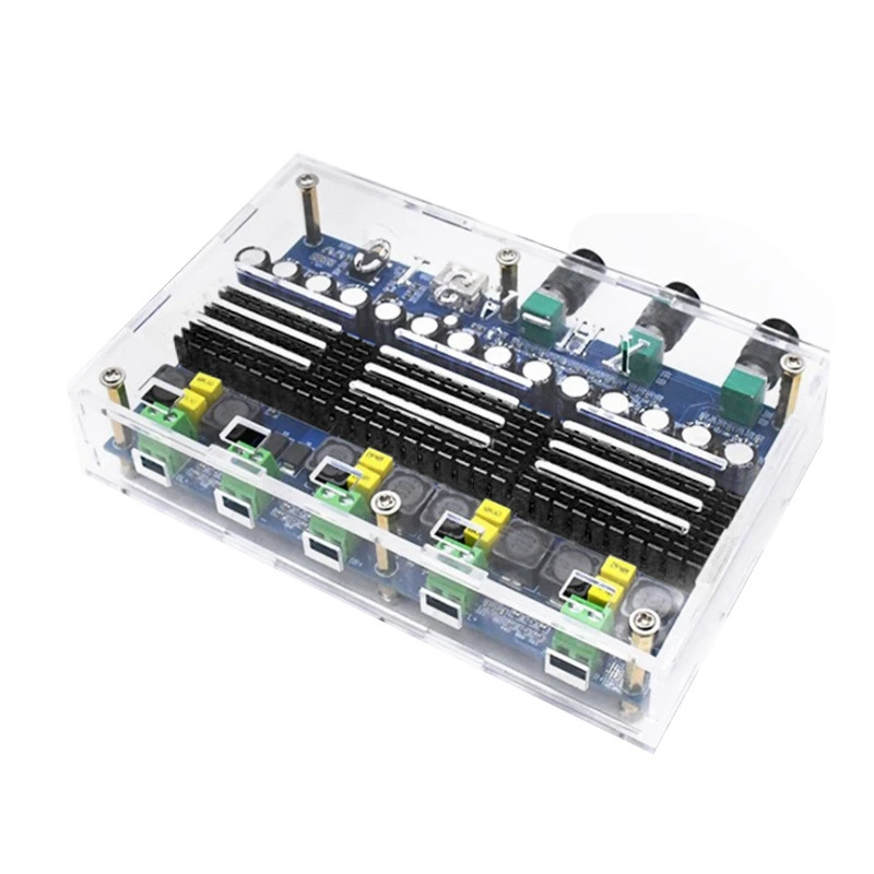 TPA3116D2 Bluetooth 5,0 плата цифрового усилителя мощности 4 канала 50Wx2 + 100Wx2 стерео двойной бас сабвуфер усилитель домашнего кинотеатра
TPA3116D2 Bluetooth 5,0 плата цифрового усилителя мощности 4 канала 50Wx2 + 100Wx2 стерео двойной бас сабвуфер усилитель домашнего кинотеатра