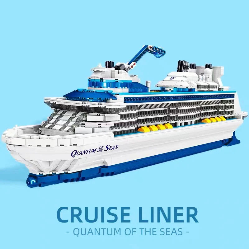 2428Pcs Cruise Liner Speed Boat Sea Travel Series Ideas Creative QL1808 Building Blocks Bricks Toys For Boys Gift 24050 37083
2428Pcs Cruise Liner Speed Boat Sea Travel Series Ideas Creative QL1808 Building Blocks Bricks Toys For Boys Gift 24050 37083