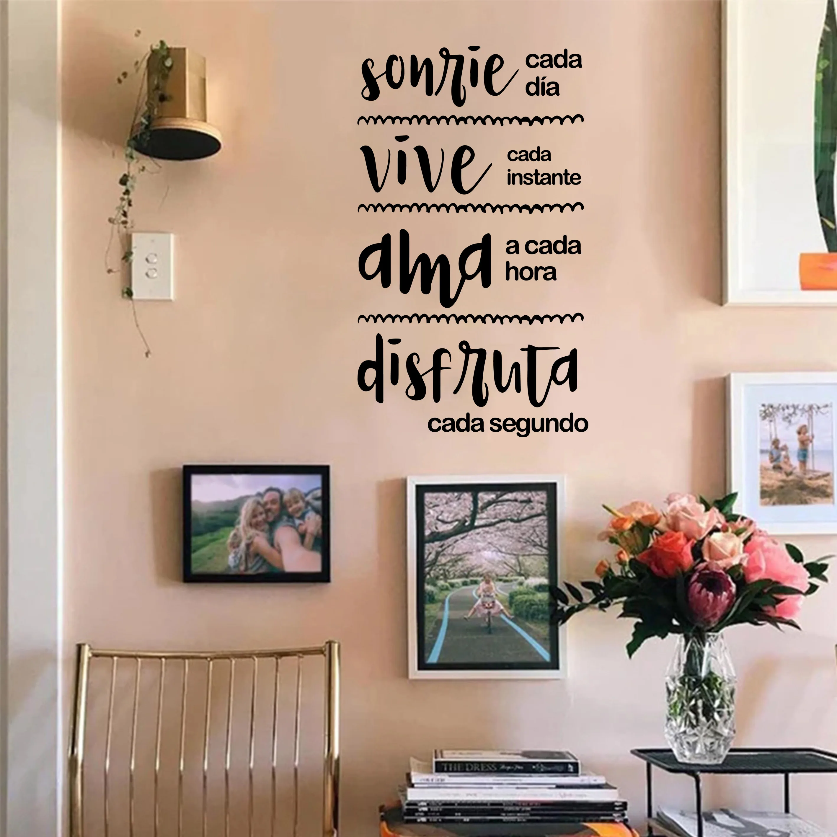 Family Spanish Quote wall sticker Smile Everyday art wall Decal Living Room Bedroom Home decor Vinyl decorative accessories
Family Spanish Quote wall sticker Smile Everyday art wall Decal Living Room Bedroom Home decor Vinyl decorative accessories