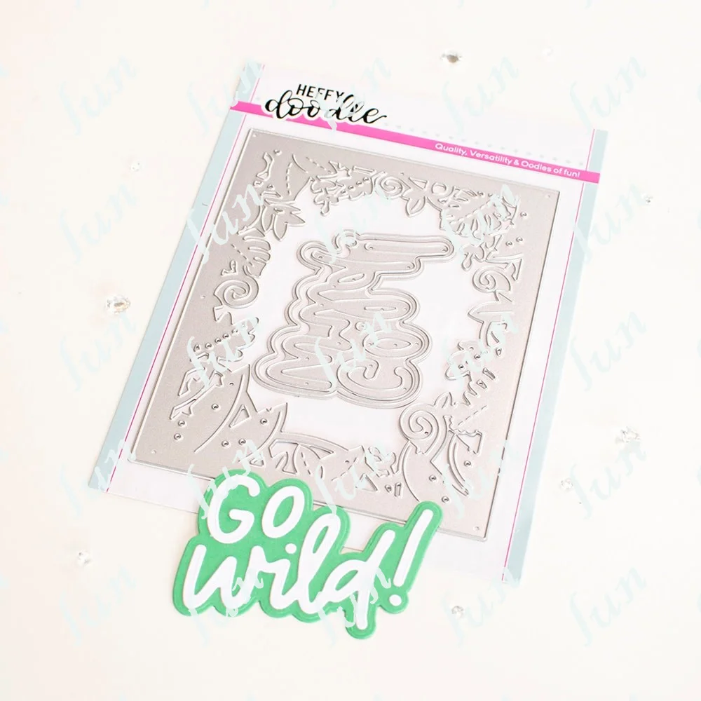 Go Wild A2 Frame Metal Cutting Dies for Holiday Decorations Scrapbooking Embossing Diy Paper Card Album Work Arrival Newest 2022
Go Wild A2 Frame Metal Cutting Dies for Holiday Decorations Scrapbooking Embossing Diy Paper Card Album Work Arrival Newest 2022