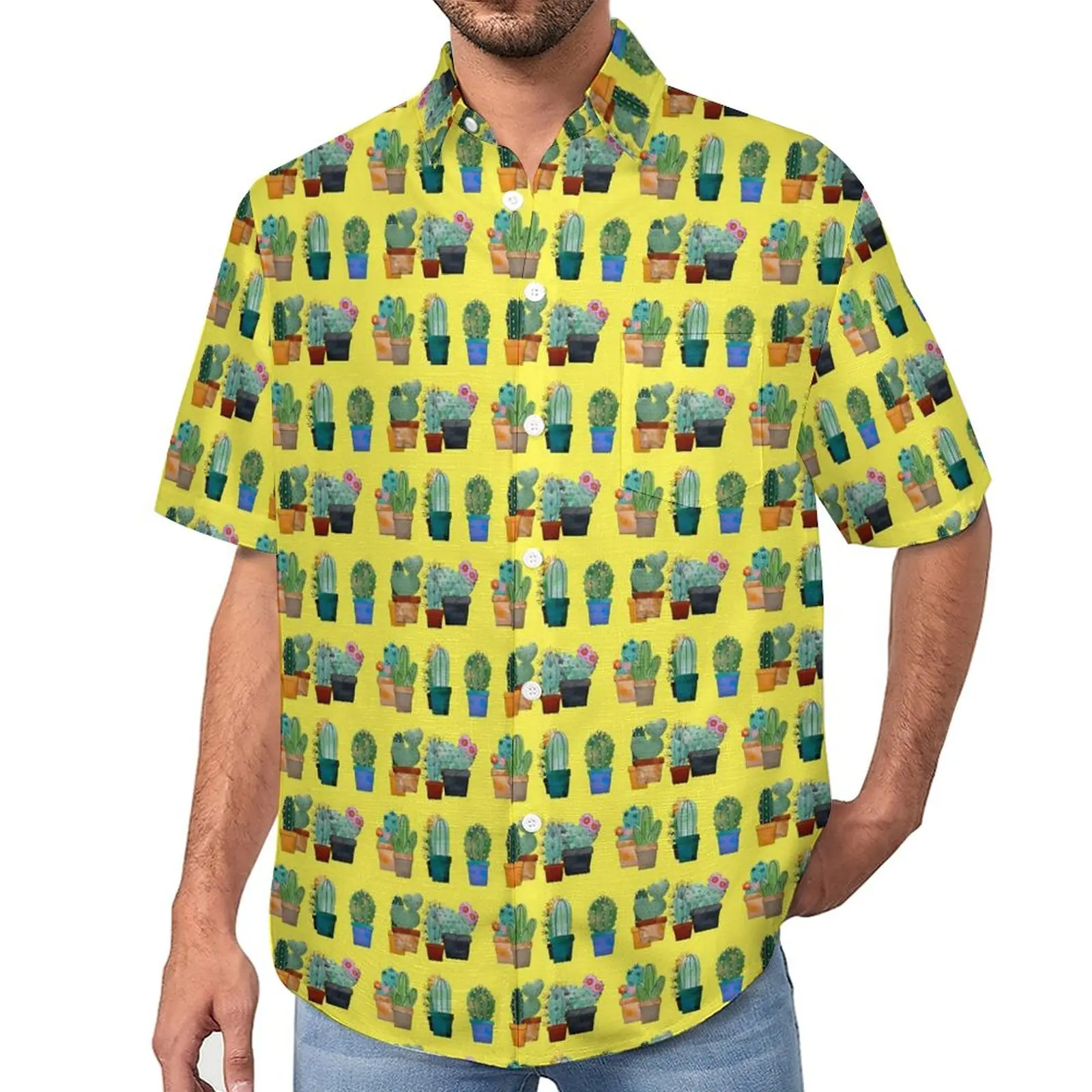 Assorted Cactus Casual Shirts Plants Print Beach Shirt Hawaiian Streetwear Blouses Mens Graphic Large Size
Assorted Cactus Casual Shirts Plants Print Beach Shirt Hawaiian Streetwear Blouses Mens Graphic Large Size