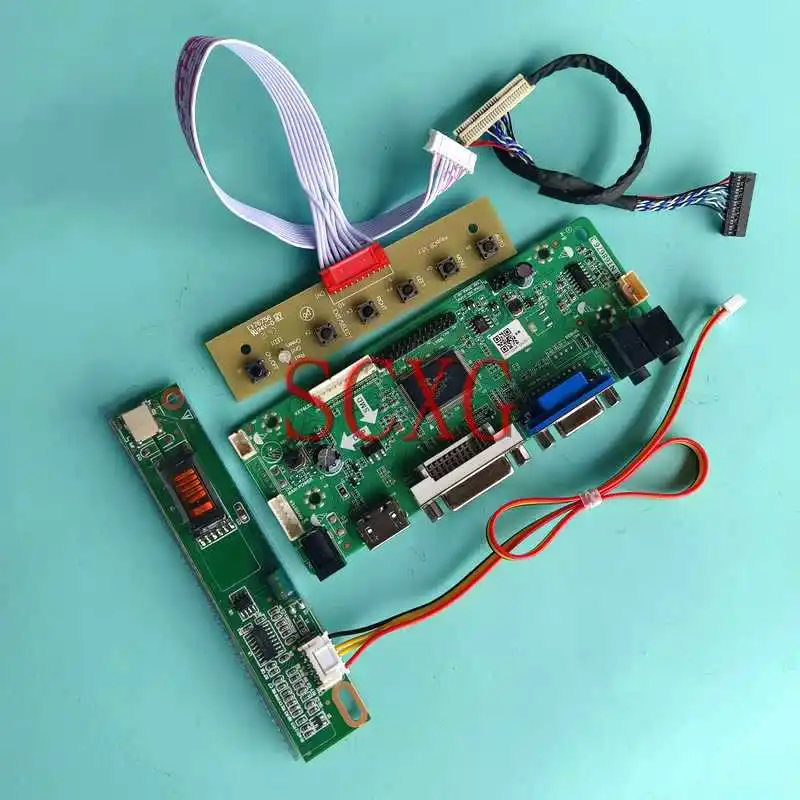 For IAUX14 ITUX97C Laptop Monitor Screen Driver Controller Board 15" 1CCFL DIY Kit LVDS 30-Pin HDMI-Compatible VGA DVI 1600*1200
For IAUX14 ITUX97C Laptop Monitor Screen Driver Controller Board 15" 1CCFL DIY Kit LVDS 30-Pin HDMI-Compatible VGA DVI 1600*1200