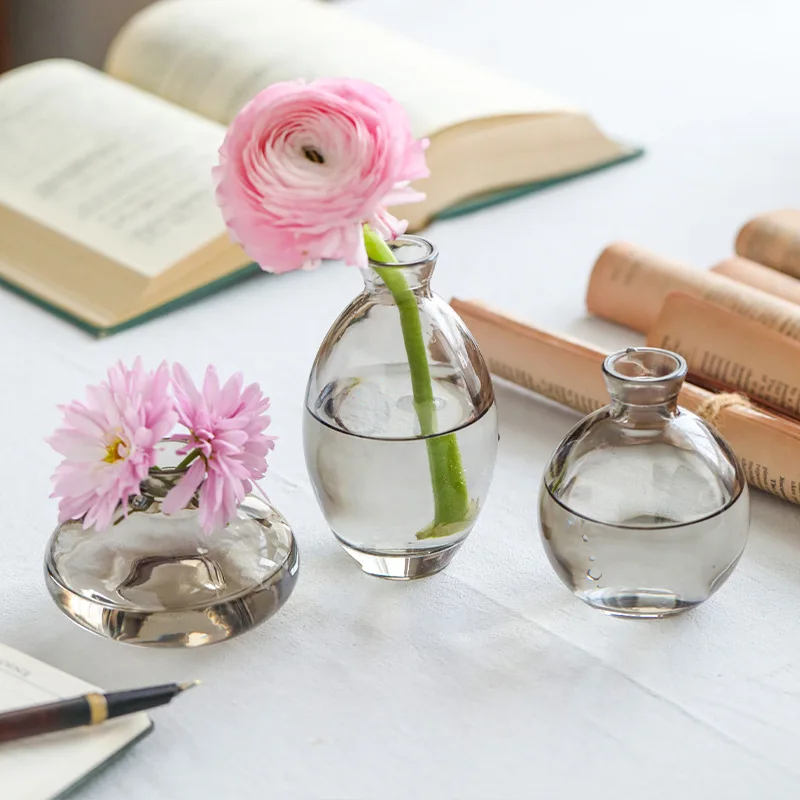 Table Vase Transparent Glass Vases for Plant Bottle Flower Pot Nordic Creative Hydroponic Terrarium Arrangement Container Flower
Table Vase Transparent Glass Vases for Plant Bottle Flower Pot Nordic Creative Hydroponic Terrarium Arrangement Container Flower