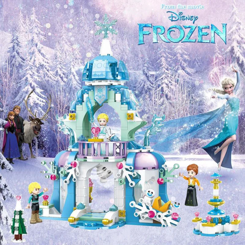 Frozen Blocks Castle Princess Elsa Anna Ice Snow Castle Girls Children Assembled Building Block Birthday Gifts Parent-child Toys
Frozen Blocks Castle Princess Elsa Anna Ice Snow Castle Girls Children Assembled Building Block Birthday Gifts Parent-child Toys