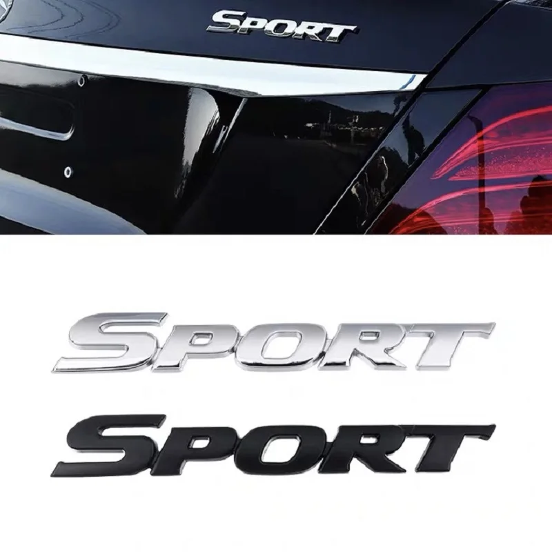 3D Metal Chrome Logo Car Sticker SPORT Emblem Badge Door Decal Auto Accessories for Toyota Highlander BMW HONDA Car Styling
3D Metal Chrome Logo Car Sticker SPORT Emblem Badge Door Decal Auto Accessories for Toyota Highlander BMW HONDA Car Styling