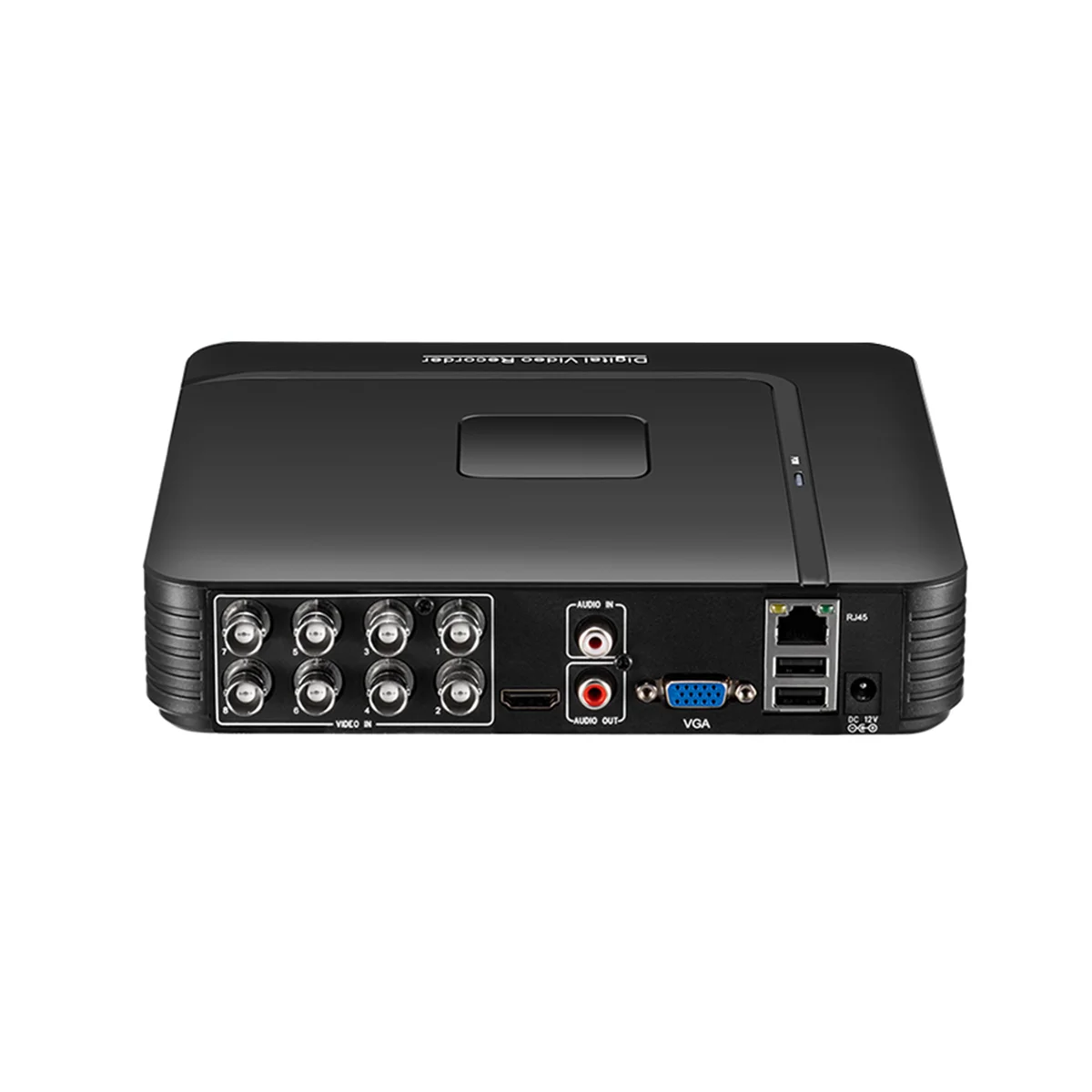 

5-в-1 мини AHD DVR TVI CVI CVBS IP-камера гибридный цифровой видеорегистратор 8CH Домашняя безопасность DVR система видеонаблюдения-вилка EU