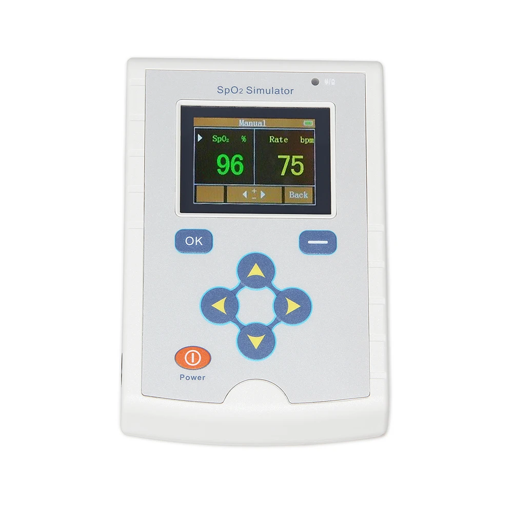 MS100 SpO2 Simulator Pulse Oximeter Accuracy Saturation Simulation Monitor Blood Oxygen
MS100 SpO2 Simulator Pulse Oximeter Accuracy Saturation Simulation Monitor Blood Oxygen