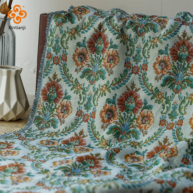 Vintage Yarn-dyed Jacquard Polyester Cotton Woven Sofa Fabric Embroidered Fabric DIY for Bags Shoes and Clothing 1 Yard TJ7463
Vintage Yarn-dyed Jacquard Polyester Cotton Woven Sofa Fabric Embroidered Fabric DIY for Bags Shoes and Clothing 1 Yard TJ7463