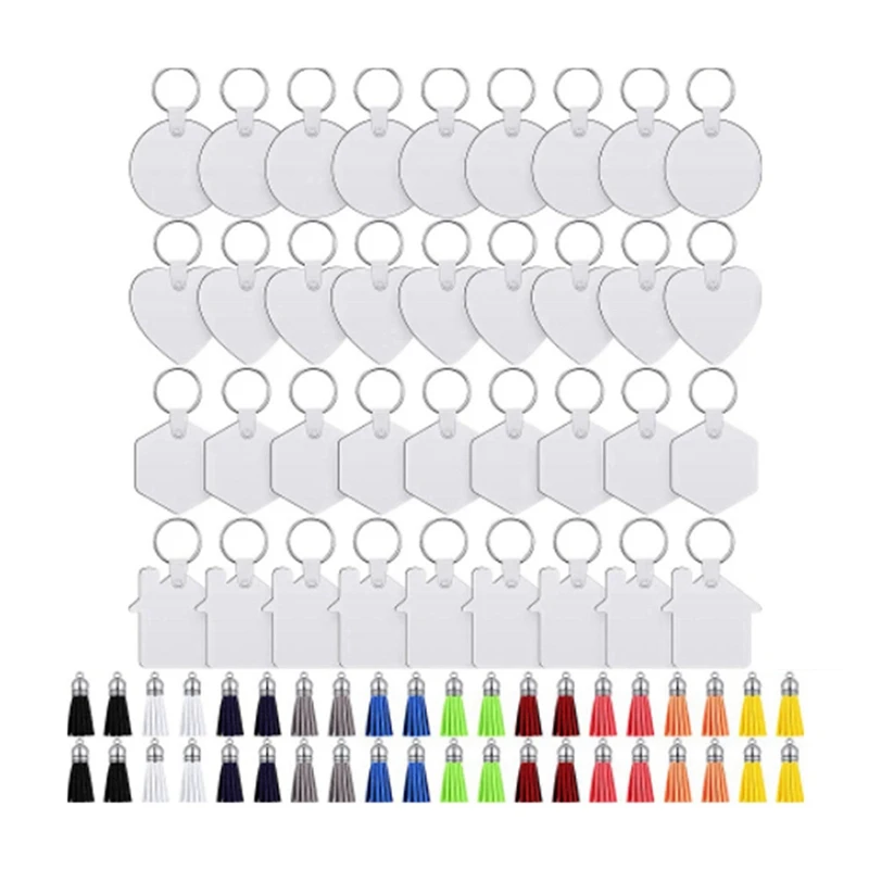 160Pcs Blank MDF Thermal Transfer Board Sublimation Printing Keyring Keychain For Heat Press Machine Gift Creative
160Pcs Blank MDF Thermal Transfer Board Sublimation Printing Keyring Keychain For Heat Press Machine Gift Creative