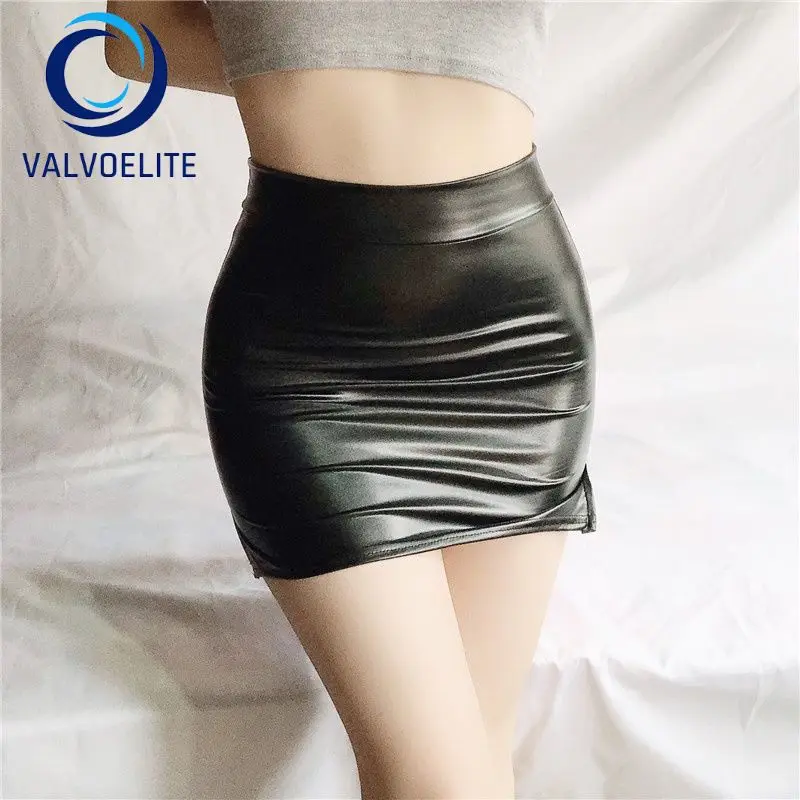 Spring Summer New Woman Skirt Split Black Small Leather Skirt High Waist PU Miniskirt Is Thin and Versatile Tight Bag Hip Skirt
Spring Summer New Woman Skirt Split Black Small Leather Skirt High Waist PU Miniskirt Is Thin and Versatile Tight Bag Hip Skirt