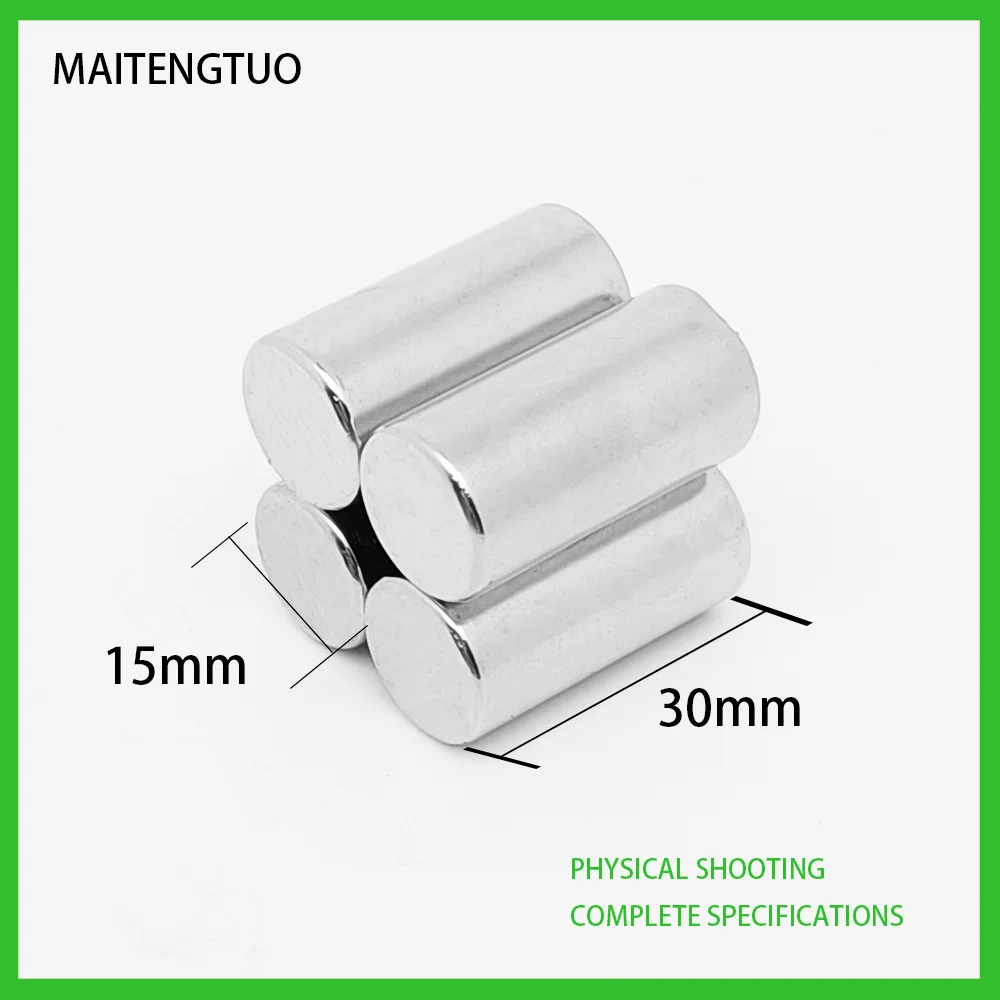 /2/5/10/20PCS 15*30 Round Powerful Magnet Fridge Bulk Sheet Neodymium Disc Magnet 15x30mm Permanent NdFeB Strong Magnets 15*30mm
/2/5/10/20PCS 15*30 Round Powerful Magnet Fridge Bulk Sheet Neodymium Disc Magnet 15x30mm Permanent NdFeB Strong Magnets 15*30mm