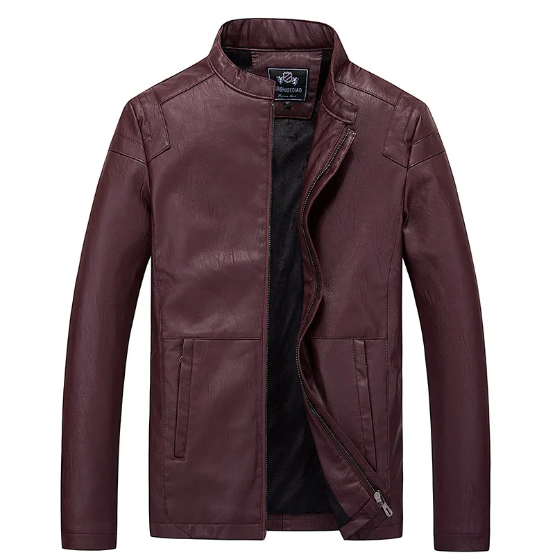 2022 Vintage Mens Leather Jacket Motorcycle Black Browm Slim Fit handsome Coats PU Leather Men solid color Jackets Outerwear
2022 Vintage Mens Leather Jacket Motorcycle Black Browm Slim Fit handsome Coats PU Leather Men solid color Jackets Outerwear
