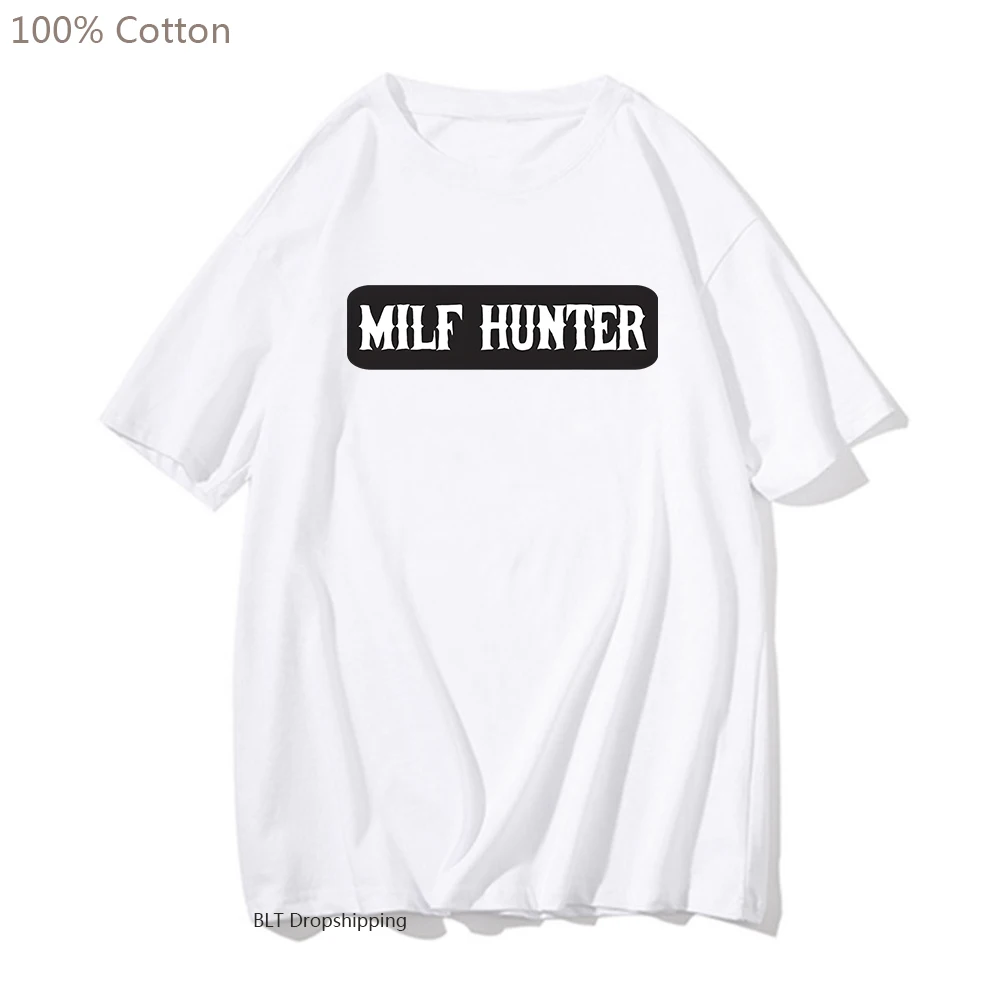 Milf-Hunter MILF T Shirt 100% Cotton Anti-Wrinkle Summer Style T-shirt Basic Pattern Create Family Tee Shirt Short-sleeved Tops
Milf-Hunter MILF T Shirt 100% Cotton Anti-Wrinkle Summer Style T-shirt Basic Pattern Create Family Tee Shirt Short-sleeved Tops