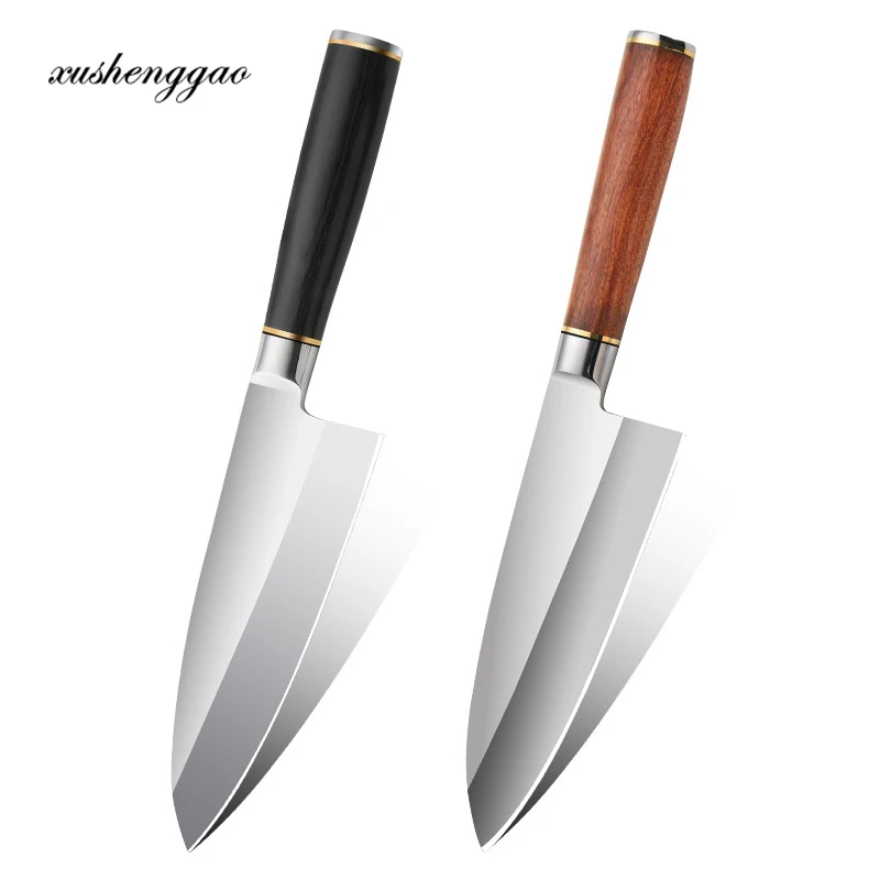 Fish Head Knife Handmade Forged Steel Kitchen Knife 7 Inch Ultra Sharp Cleaver Sushi Sashimi Knife For Cutting Fish And Meat
Fish Head Knife Handmade Forged Steel Kitchen Knife 7 Inch Ultra Sharp Cleaver Sushi Sashimi Knife For Cutting Fish And Meat