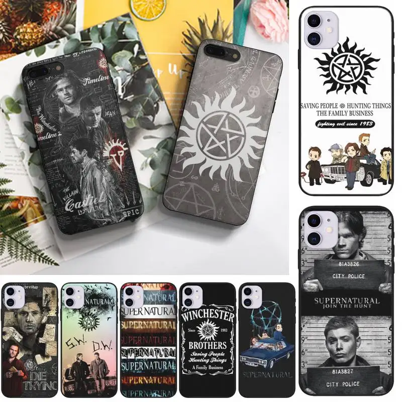 TV Supernatural Phone Case Fundas Shell Cover For Iphone 6 6s 7 8 Plus Xr X Xs 11 12 13 Mini Pro Max
TV Supernatural Phone Case Fundas Shell Cover For Iphone 6 6s 7 8 Plus Xr X Xs 11 12 13 Mini Pro Max