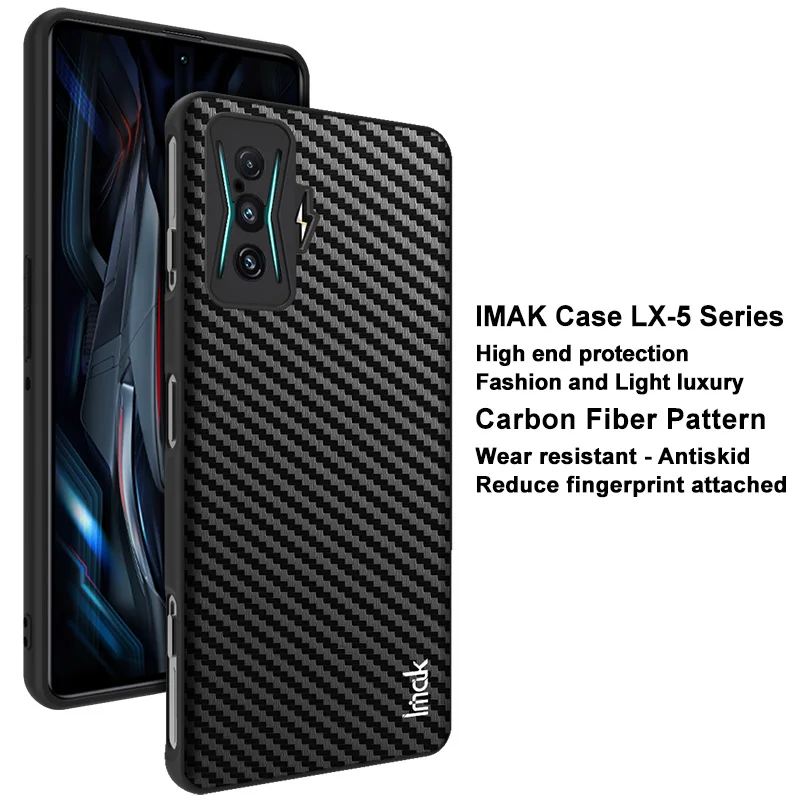 Imak Для Redmi K50 игровая Фотографическая текстура из углеродного волокна для Redmi K50 игровая фотография с защитой от отпечатков пальцев
Imak Для Redmi K50 игровая Фотографическая текстура из углеродного волокна для Redmi K50 игровая фотография с защитой от отпечатков пальцев