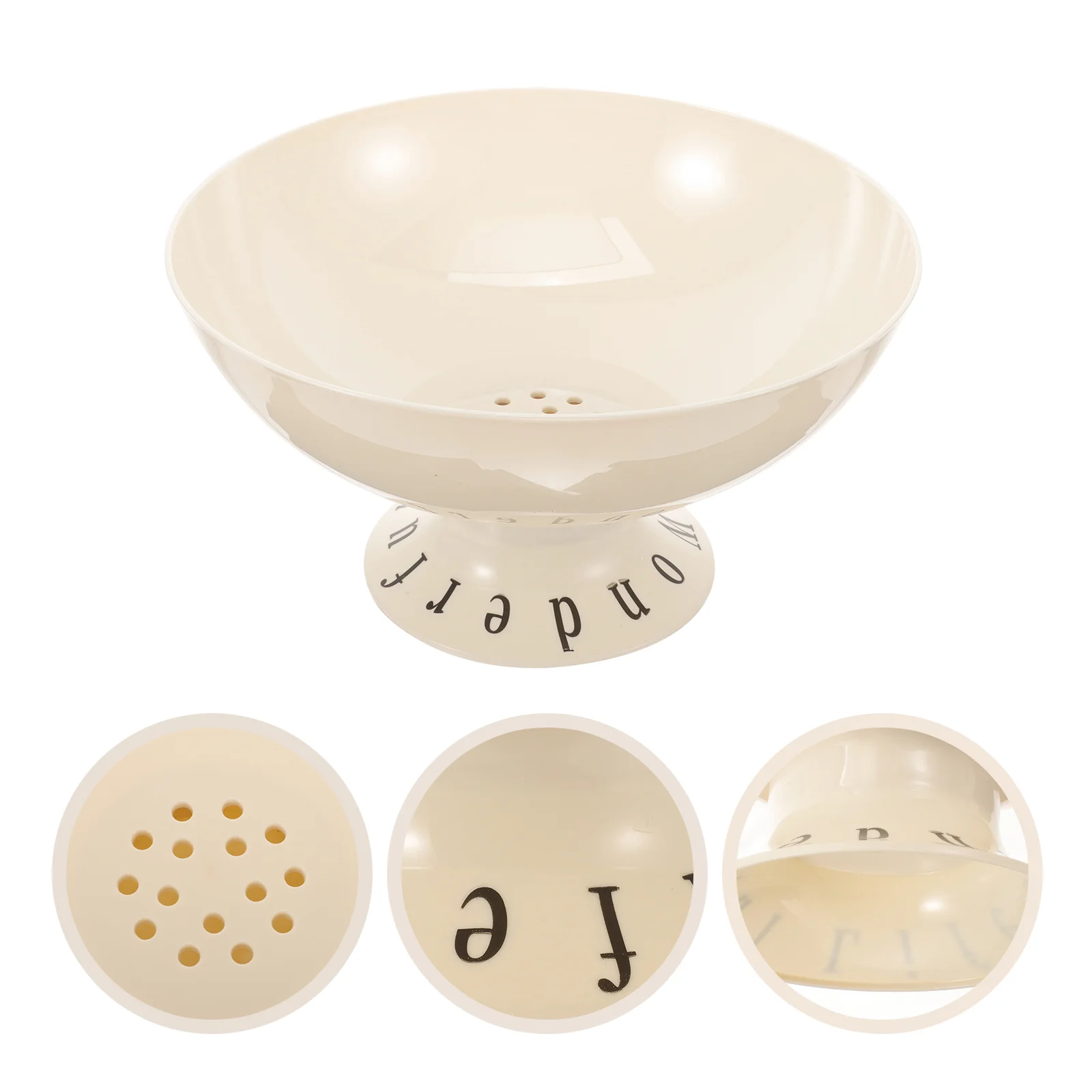 Tray Decor Desktop Fruit Decorative Bowl Draining Plate Plastic Tabletop Serving
Tray Decor Desktop Fruit Decorative Bowl Draining Plate Plastic Tabletop Serving