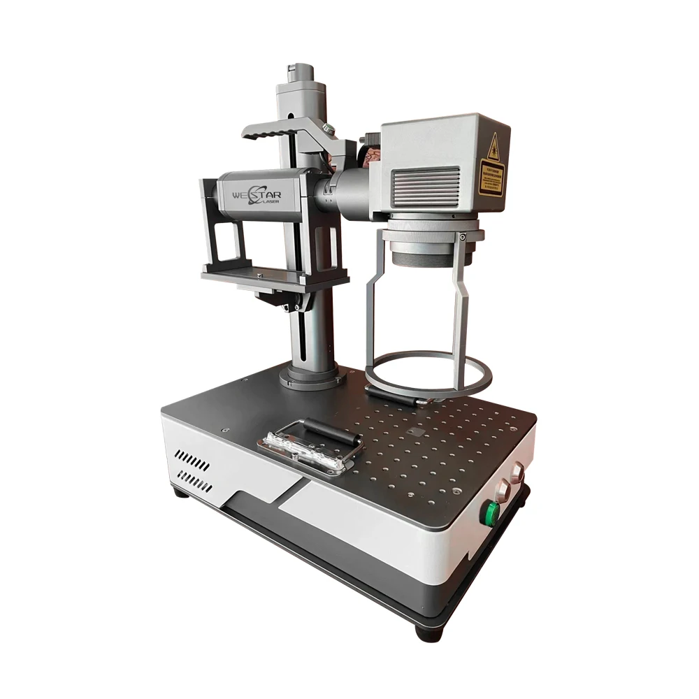 Handheld Desktop Metal Fiber Laser Marking Machine 20W 30W Aluminum Stainless Steel Plastic Laser Engraver
Handheld Desktop Metal Fiber Laser Marking Machine 20W 30W Aluminum Stainless Steel Plastic Laser Engraver