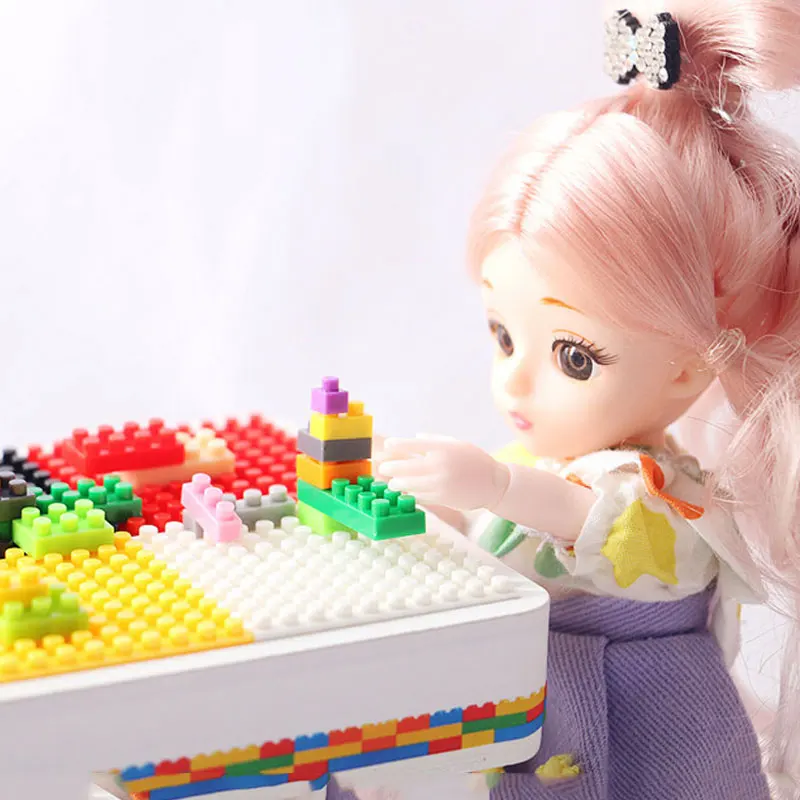 1/6 Simulation Mini Building Block Game Table Model For Barbie Dolls BJD Ob11 Miniatrue Dollhouse Accessories Kids Toys Gifts
1/6 Simulation Mini Building Block Game Table Model For Barbie Dolls BJD Ob11 Miniatrue Dollhouse Accessories Kids Toys Gifts