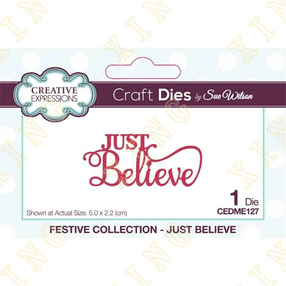Metal Craft Cutting Dies Diy Scrapbook Paper Diary Decoration Card Handmade Embossing 2022 New Product Just Believe Arrival
Metal Craft Cutting Dies Diy Scrapbook Paper Diary Decoration Card Handmade Embossing 2022 New Product Just Believe Arrival