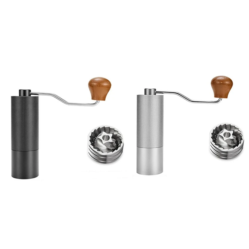 Manual Coffee Grinder Hand Adjustable Steel Core Burr For Kitchen Portable Hand Espresso Coffee Milling Tool 5 Stars
Manual Coffee Grinder Hand Adjustable Steel Core Burr For Kitchen Portable Hand Espresso Coffee Milling Tool 5 Stars