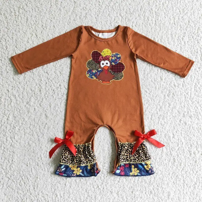 fashion clothes 100% cotton thanksgiving turkey bowknot long sleeve autumn winter baby cute romper baby girl newborn clothing
fashion clothes 100% cotton thanksgiving turkey bowknot long sleeve autumn winter baby cute romper baby girl newborn clothing