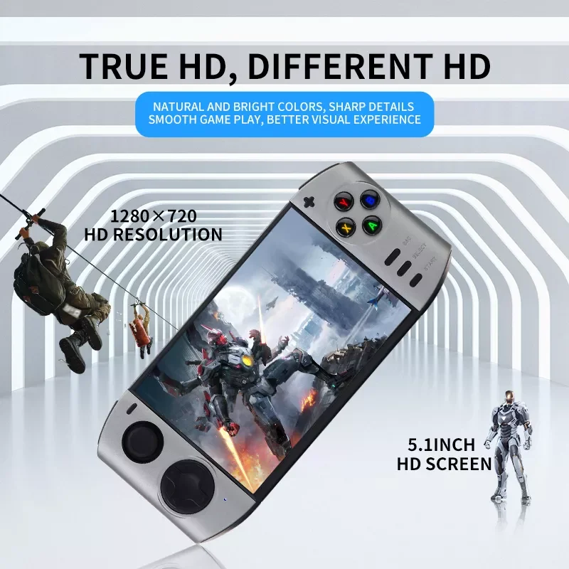 5.1Inch QHD Games console OLCD 1280X720 Wired wireless dual-mode 6800 Games console compatible with Nintendo Game
5.1Inch QHD Games console OLCD 1280X720 Wired wireless dual-mode 6800 Games console compatible with Nintendo Game