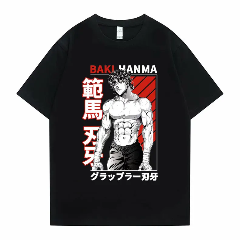 Yujiro Baki Hanma аниме футболка мужская манга грейдер файтинг истребитель графический принт футболки для мужчин женщин мода хип-хоп Повседневная ...
Yujiro Baki Hanma аниме футболка мужская манга грейдер файтинг истребитель графический принт футболки для мужчин женщин мода хип-хоп Повседневная ...