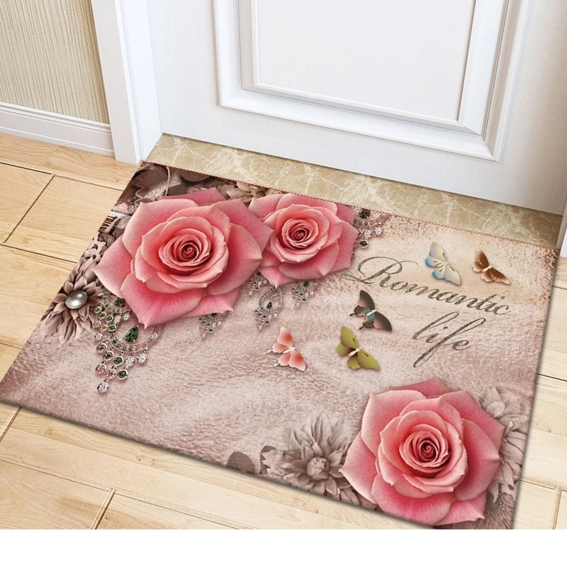 Home Decor Entrance Door Mat Flower Pastoral 3D Printed Carpet Living Room Rugs Furry Mat Carpet In The Bedroom Bath Mat Tapis
Home Decor Entrance Door Mat Flower Pastoral 3D Printed Carpet Living Room Rugs Furry Mat Carpet In The Bedroom Bath Mat Tapis