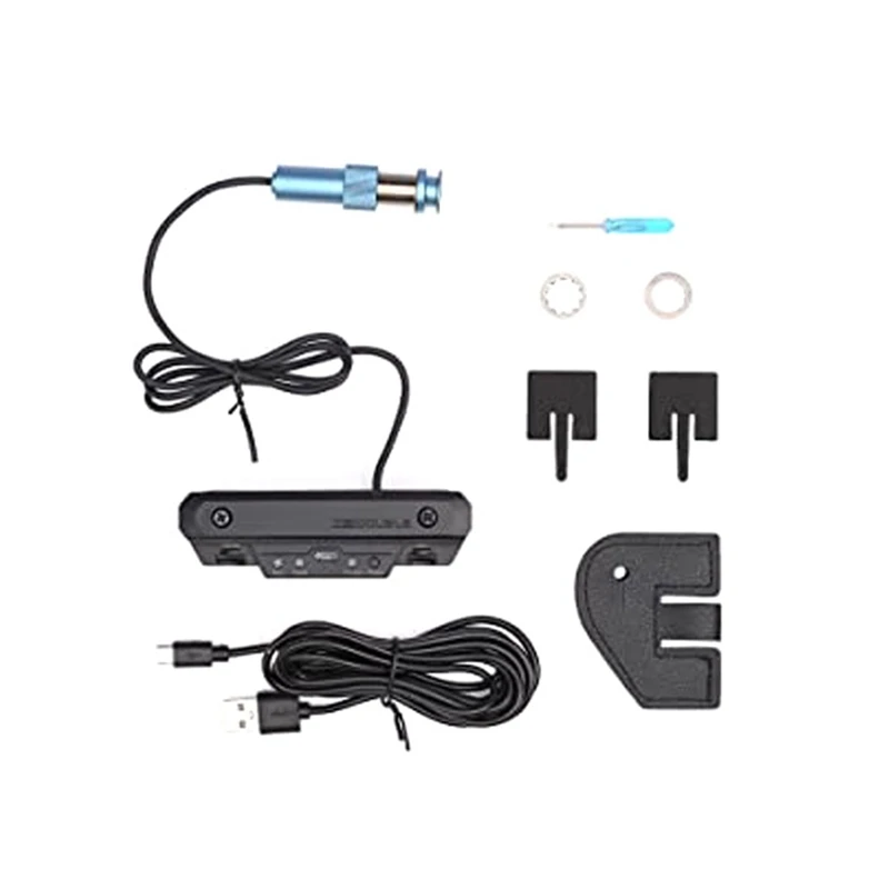 DOUBLE Guitar Pickup Rechargeable Active Soundhole Guitar Adjustable Guitar Magnet Coil Built-In Guitar Microphone
DOUBLE Guitar Pickup Rechargeable Active Soundhole Guitar Adjustable Guitar Magnet Coil Built-In Guitar Microphone