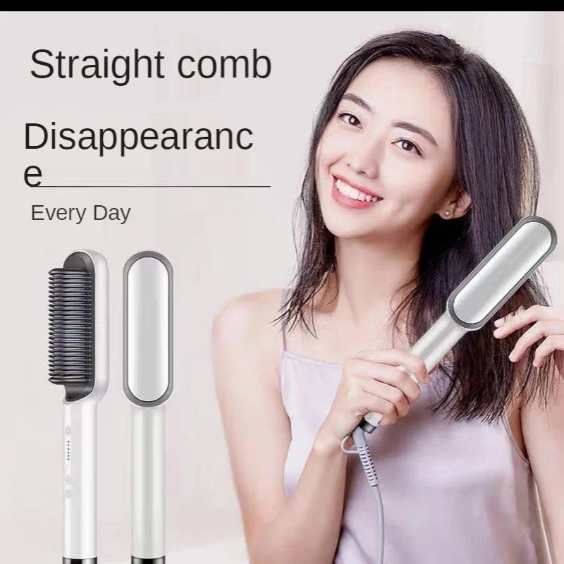Hot Comb New PTC Heating Hair Straightener Brush Hair Electric Hair Comb Brush Ceramic Straight Curler Styling Tool
Hot Comb New PTC Heating Hair Straightener Brush Hair Electric Hair Comb Brush Ceramic Straight Curler Styling Tool