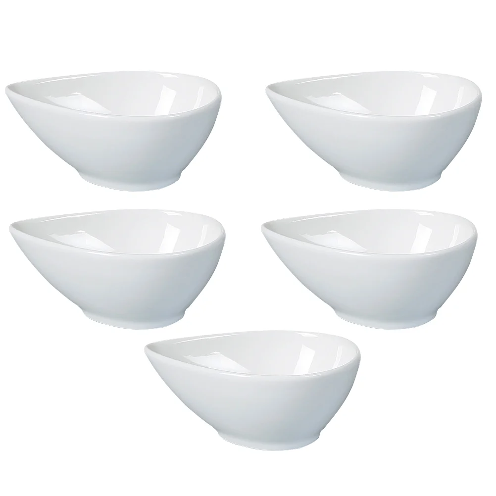 5 Pcs Water Drop Seasoning Dish Dessert Containers Exquisite Sauce Hot Pot Dip Tray Melamine Small Spice Bowl
5 Pcs Water Drop Seasoning Dish Dessert Containers Exquisite Sauce Hot Pot Dip Tray Melamine Small Spice Bowl