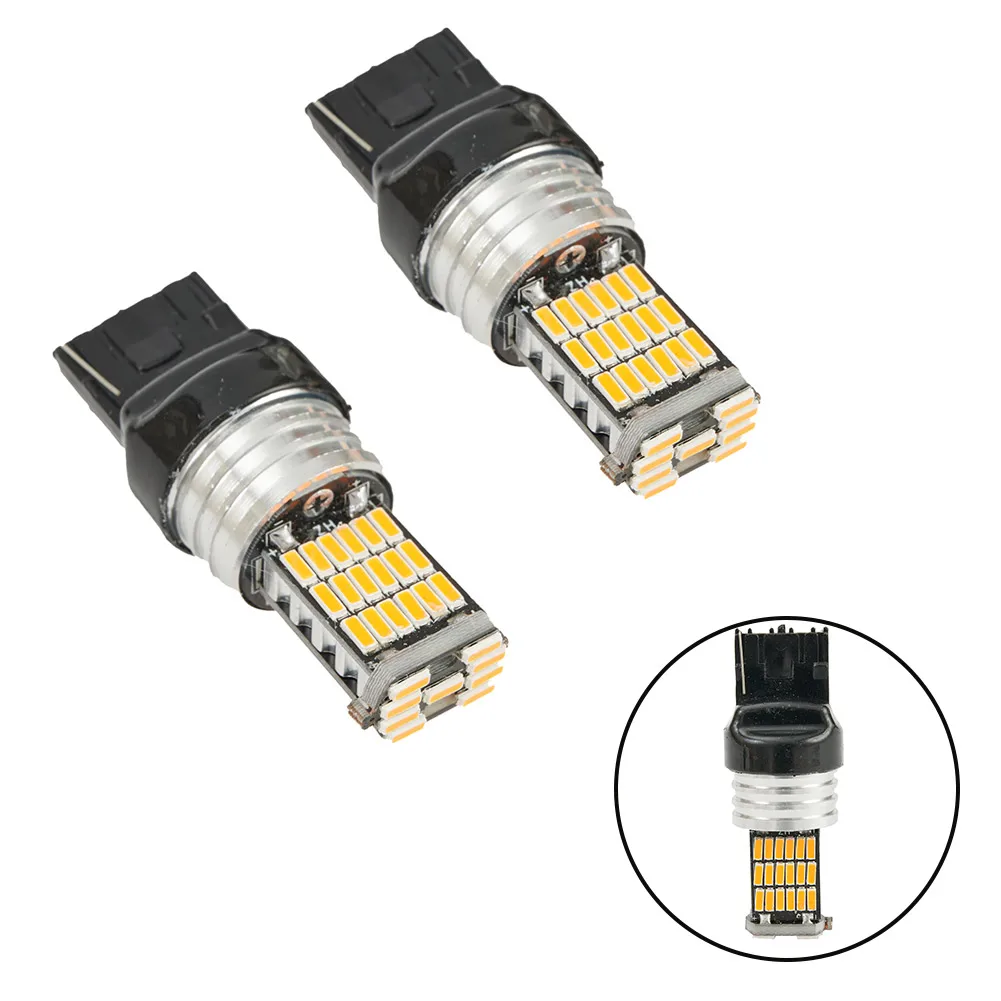 2pcs Car LED Amber Light Canbus Error Free 7440 Turn Signal Lamp WY21W Bulbs Taillight 45SMD Cars Light Assembly
2pcs Car LED Amber Light Canbus Error Free 7440 Turn Signal Lamp WY21W Bulbs Taillight 45SMD Cars Light Assembly