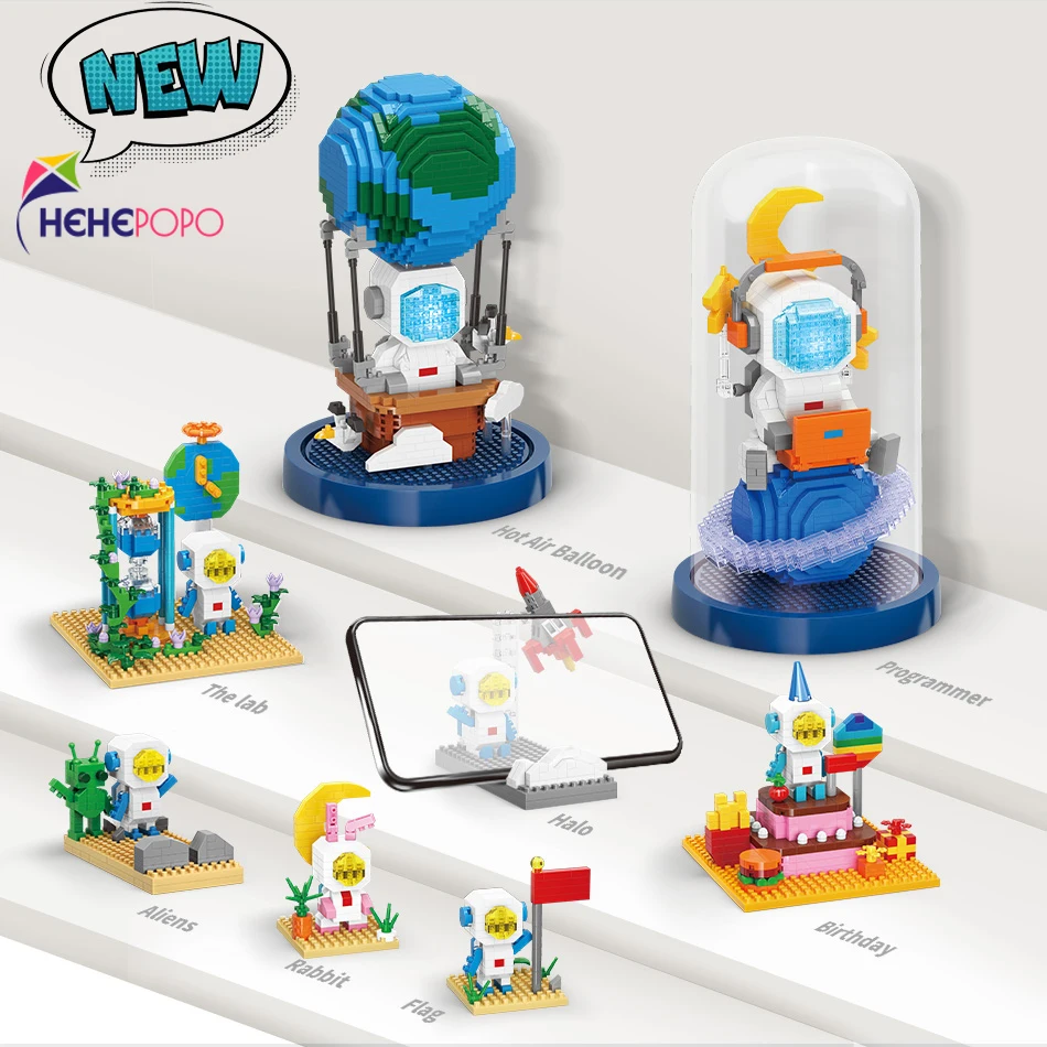 Строительные блоки Micro Space можно использовать в качестве подставки для телефона, бриллиантовые блоки-фигурки, строительные игрушки для дете...
Строительные блоки Micro Space можно использовать в качестве подставки для телефона, бриллиантовые блоки-фигурки, строительные игрушки для дете...
