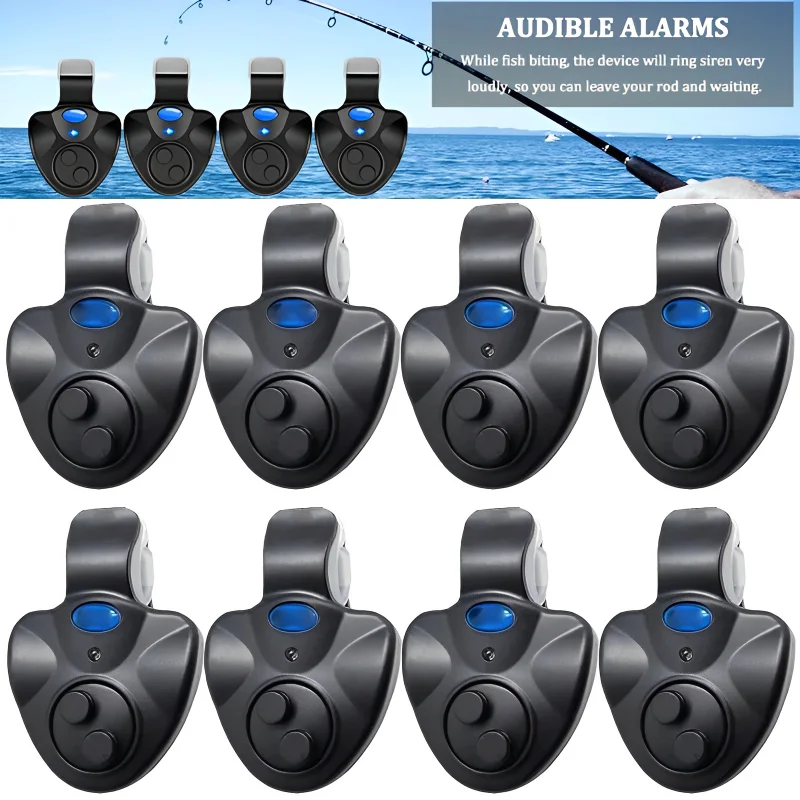 LED Light Fishing Alarms Portable Bite Alarm Fishing Line Gear Alert Indicator Buffer Fishing Rod Loud Alarm Night Fishing Alarm
LED Light Fishing Alarms Portable Bite Alarm Fishing Line Gear Alert Indicator Buffer Fishing Rod Loud Alarm Night Fishing Alarm