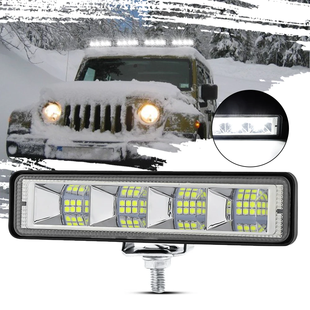 72W Led Bar Flood Light Led Work Light White Driving Lamp Portable Modified Lamp Emergency Car Repairing Car SUV Boat Bar Truck
72W Led Bar Flood Light Led Work Light White Driving Lamp Portable Modified Lamp Emergency Car Repairing Car SUV Boat Bar Truck