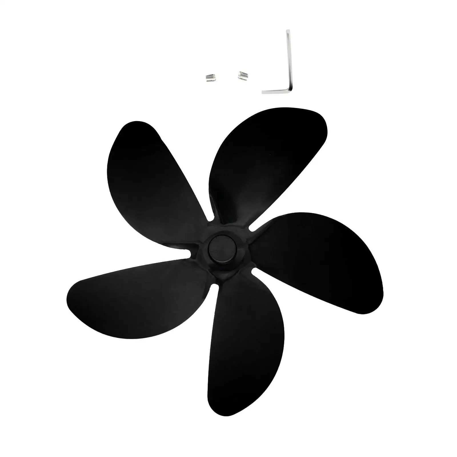 Replacement Stove Fan Blade Heat Powered Silent Warm Fan 5 Blade Accessories for Fireplace Winter Circulating Log Burner Indoor
Replacement Stove Fan Blade Heat Powered Silent Warm Fan 5 Blade Accessories for Fireplace Winter Circulating Log Burner Indoor