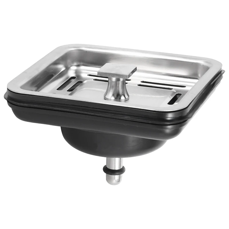 Stainless Steel Square Sink Strainer Plug Kitchen Sink Drain Mesh Stopper Basket Strainer Waste Plug Kitchen Appliances
Stainless Steel Square Sink Strainer Plug Kitchen Sink Drain Mesh Stopper Basket Strainer Waste Plug Kitchen Appliances